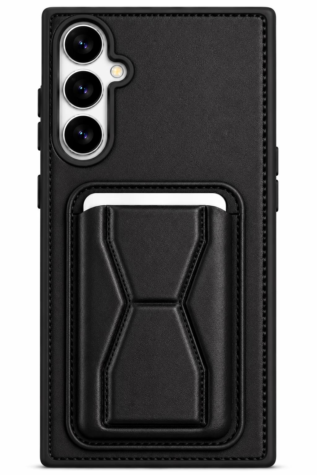 Samsung S26 - GeoCard Stand Case - Black
