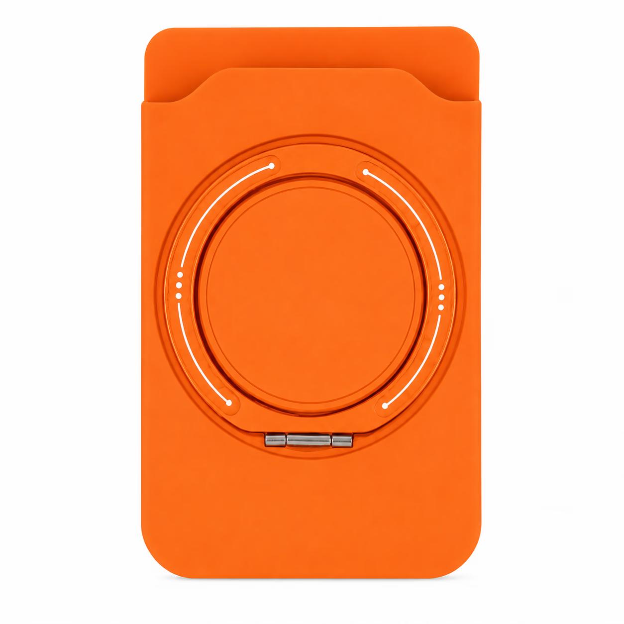MagSafe Slide Wallet Stand - Orange