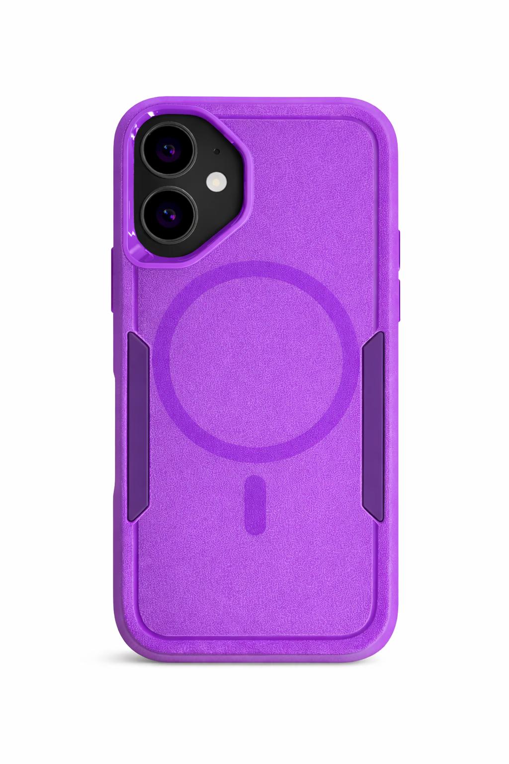 iPhone 16 - MagSafe Defense Compact - Purple Pop