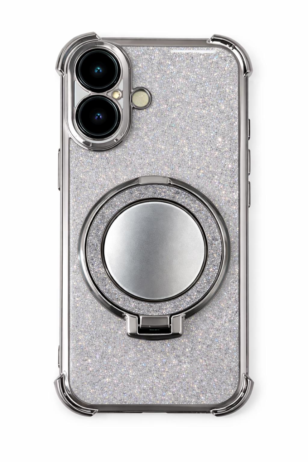 iPhone 16 - Shimmer Mirror w/MagSafe - Silver