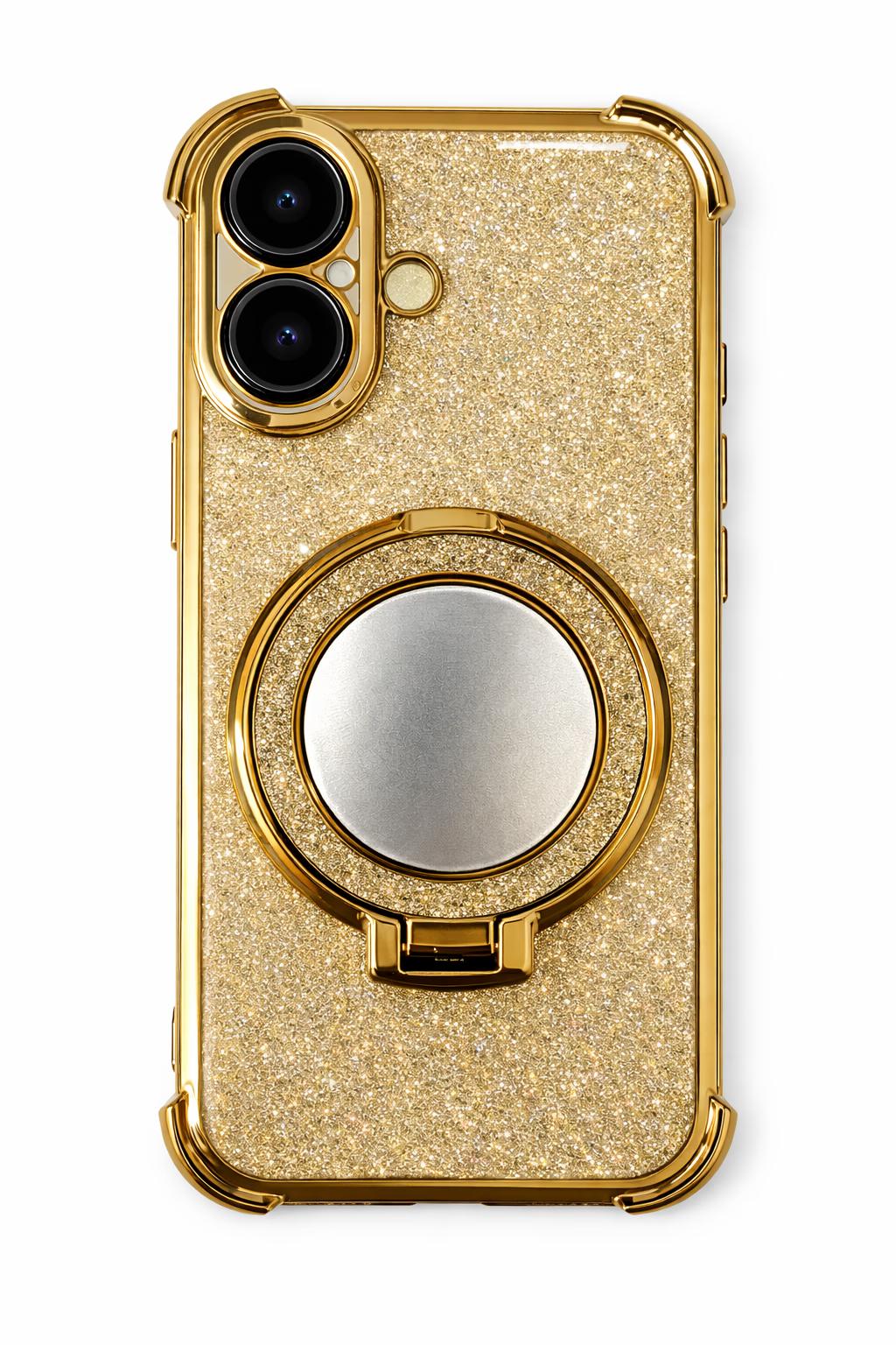 iPhone 16 Plus - Shimmer Mirror w/MagSafe - Gold