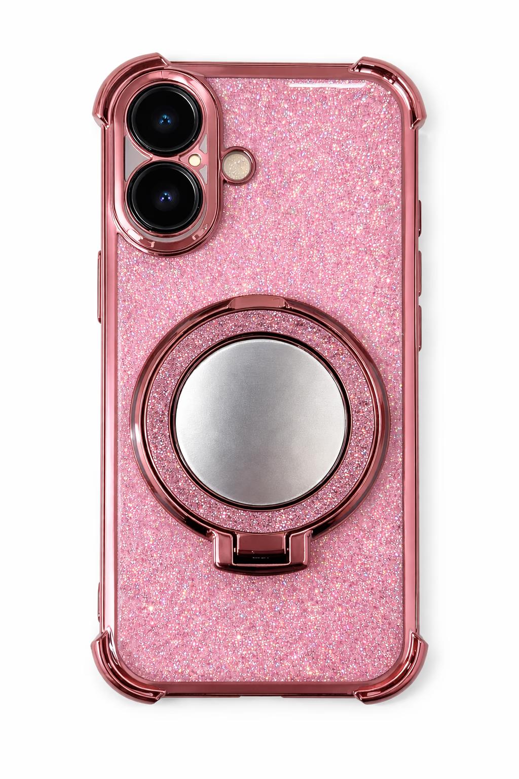iPhone 16 - Shimmer Mirror w/MagSafe - Pink