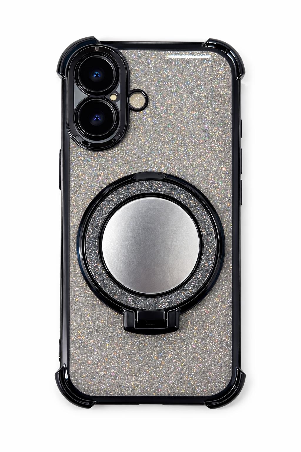 iPhone 16 - Shimmer Mirror w/MagSafe - Black