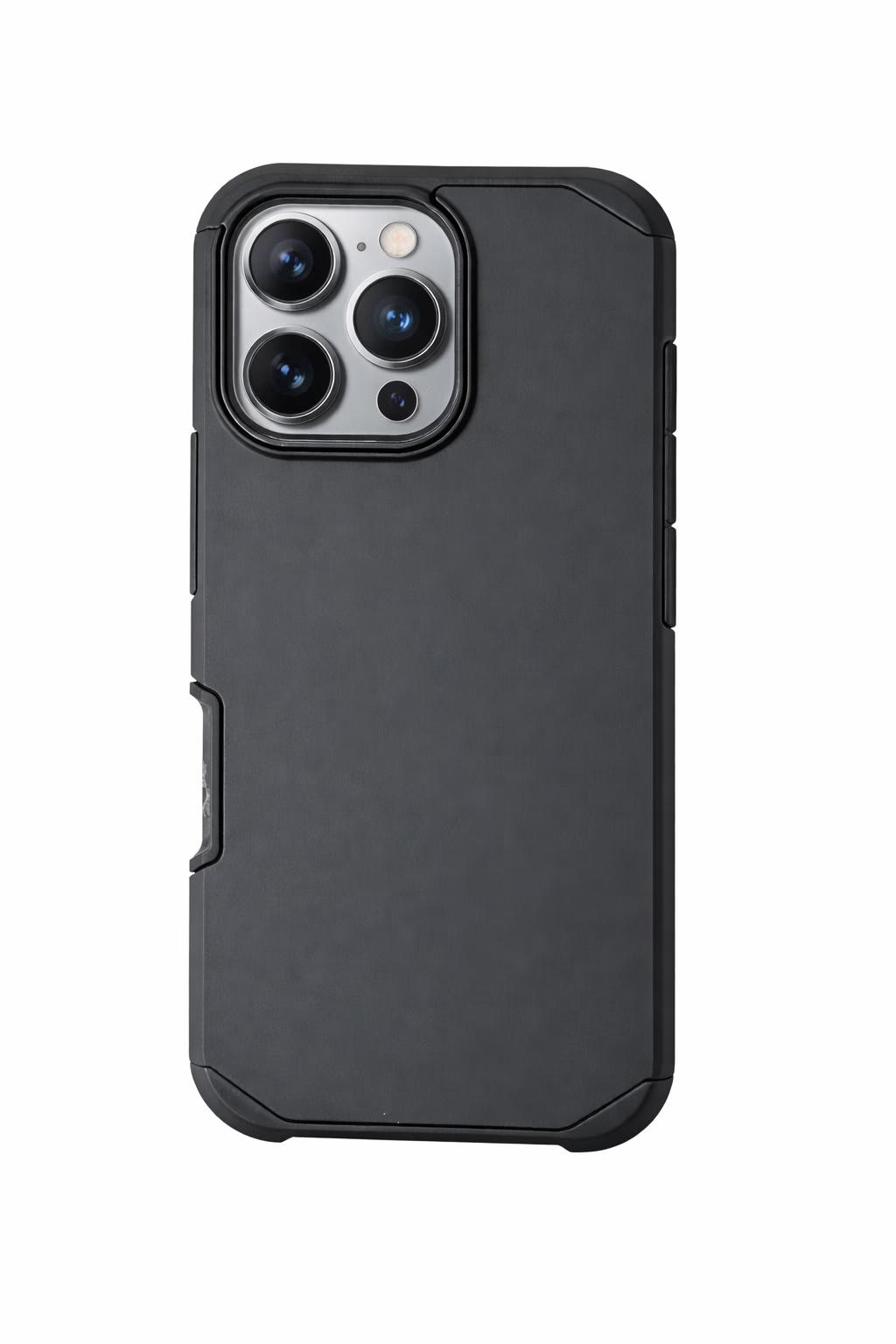 iPhone 16 Pro Max - Sleek Armor Case - Black