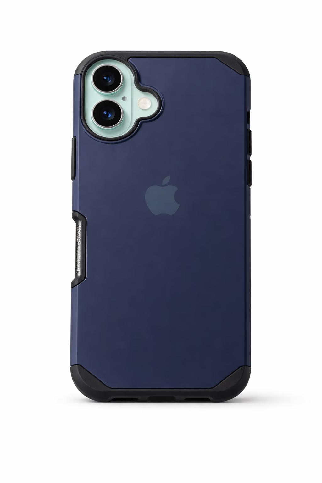 iPhone 16 Plus - Sleek Armor Case - Navy Blue