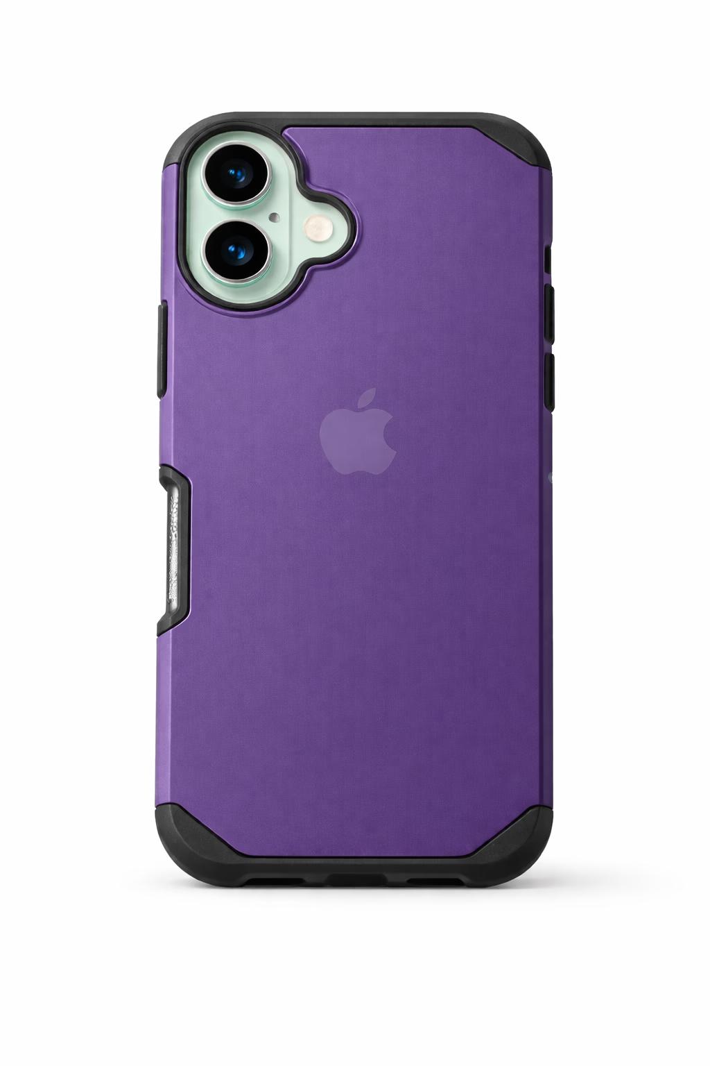 iPhone 16 Plus - Sleek Armor Case - Purple
