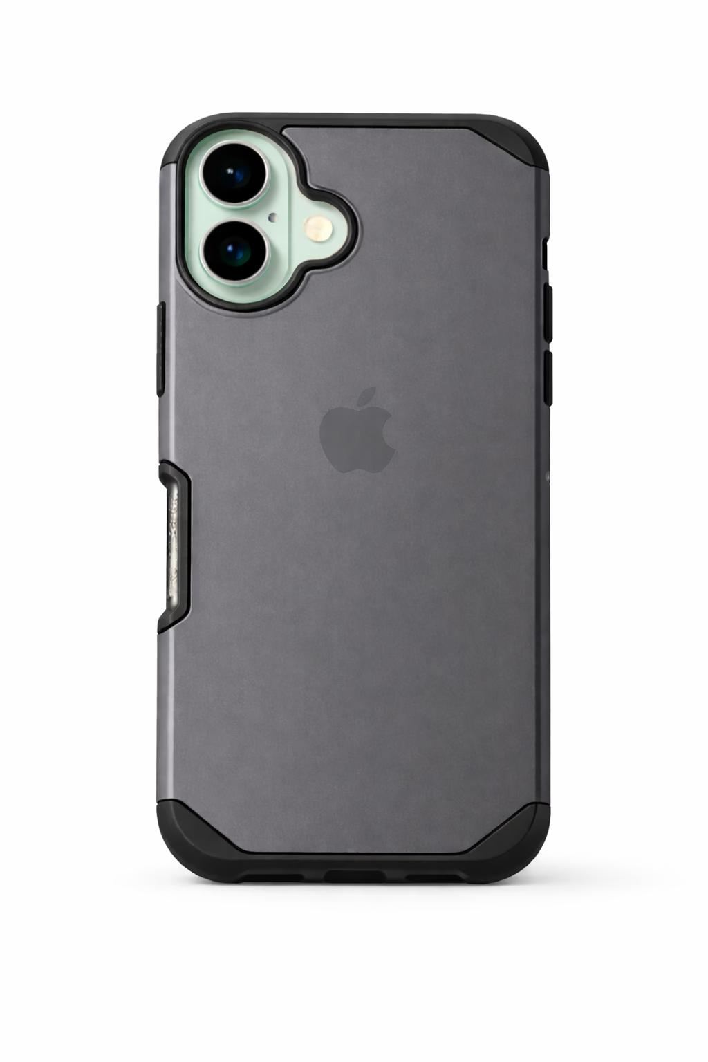 iPhone 16 Plus - Sleek Armor Case - Grey