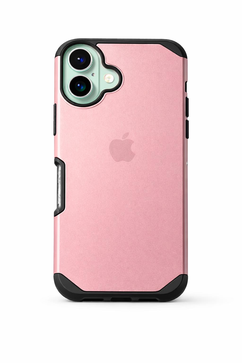 iPhone 16 Plus - Sleek Armor Case - Rose Gold