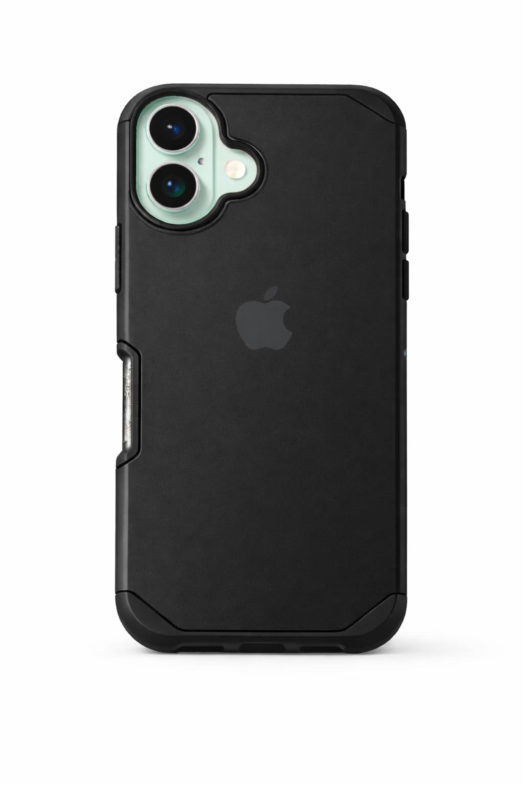 iPhone 16 Plus - Sleek Armor Case - Black