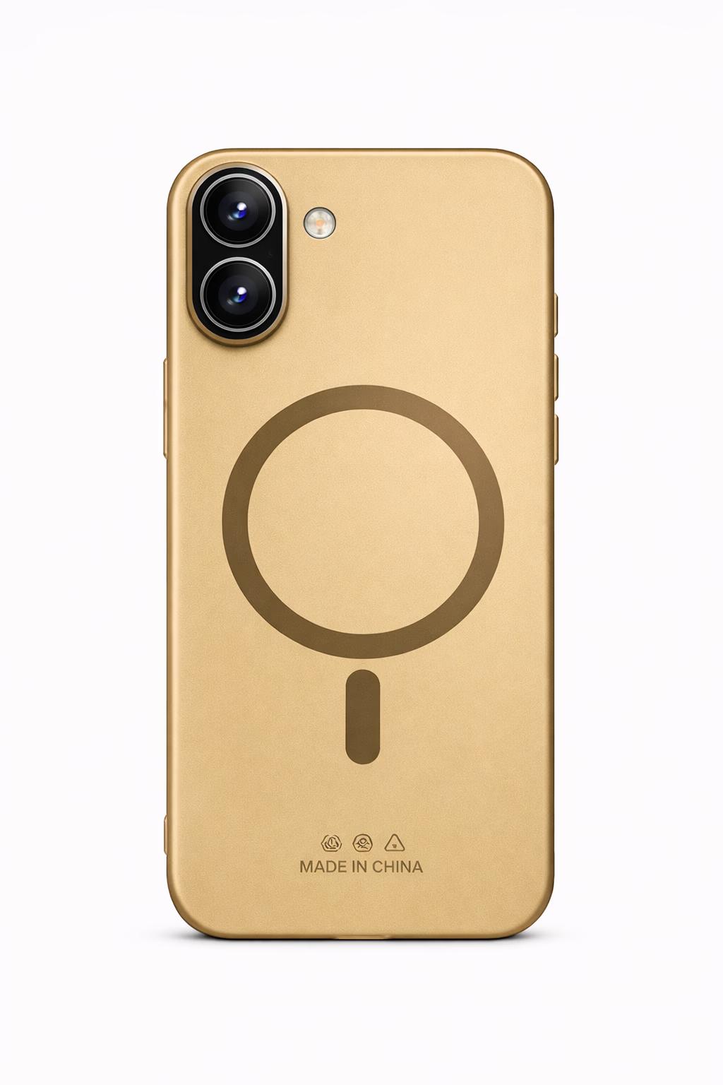 iPhone 16 - Matte MagSafe - Gold
