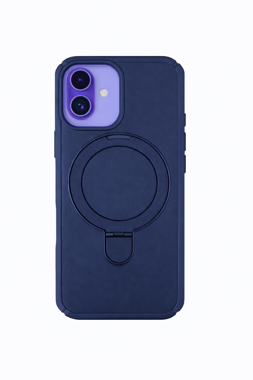 iPhone 15 - Armor MagStand - Navy Blue