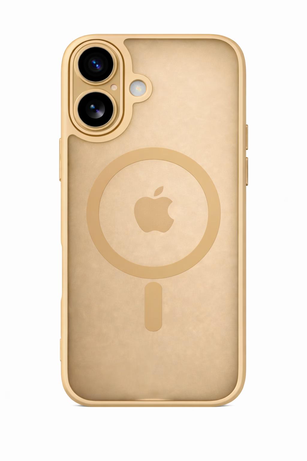 iPhone 16 - Smoke MagSafe - Gold
