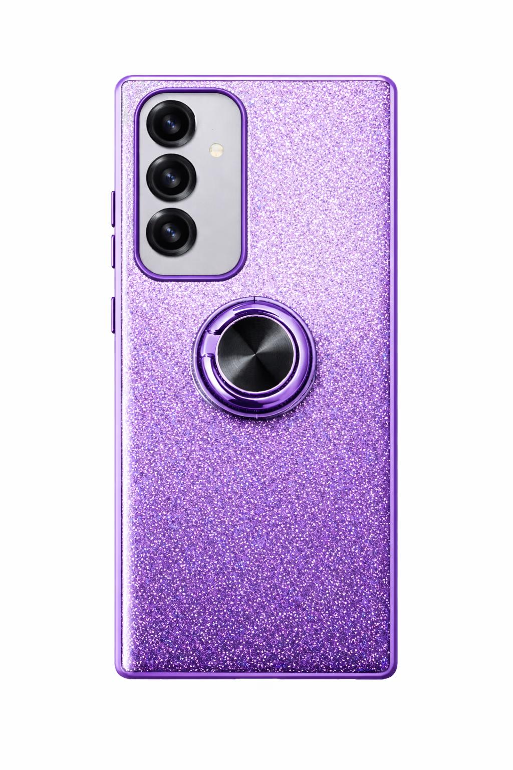 Samsung S25FE - Fusion Chrome Ring Case - Purple