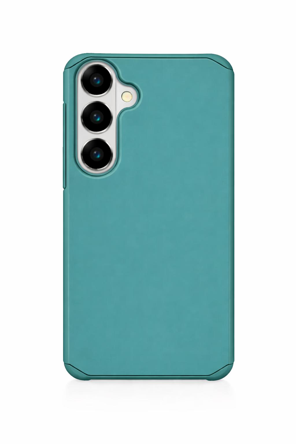 Samsung S25 - Sleek Armor Case - Teal