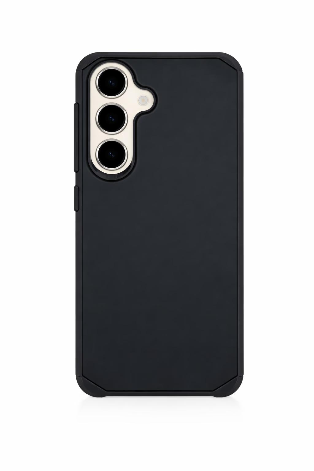 Samsung S24 - Sleek Armor Case - Black
