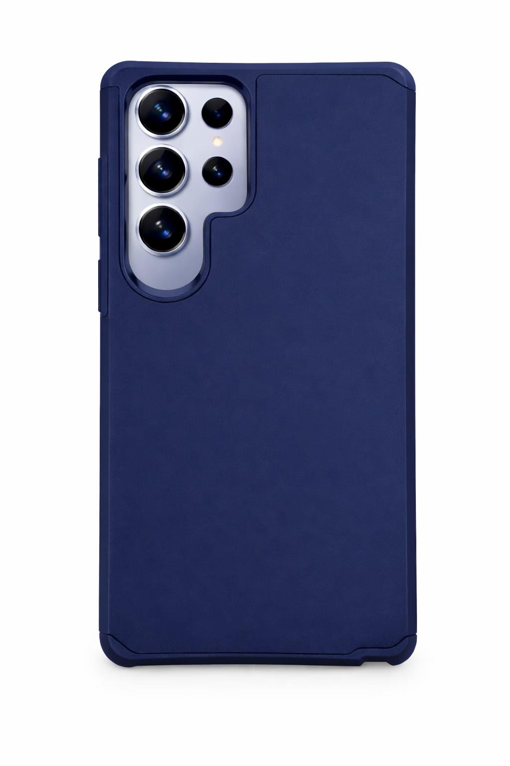 Samsung S25 Ultra - Sleek Armor Case - Navy Blue