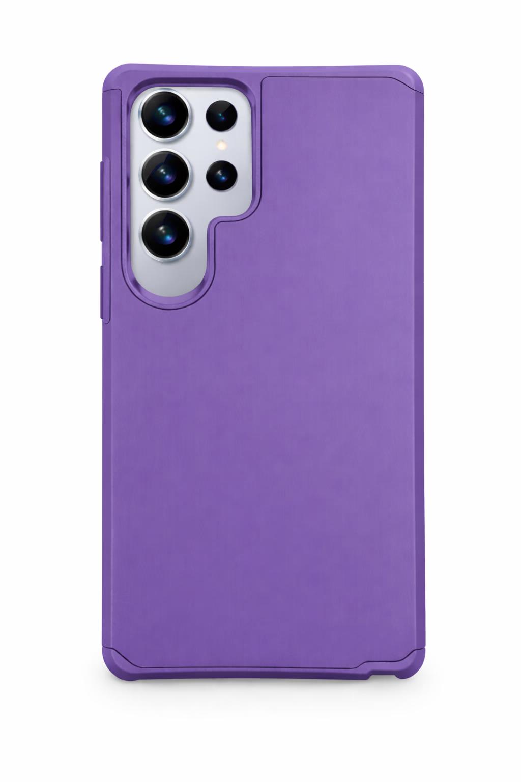 Samsung S25 Ultra - Sleek Armor Case - Purple