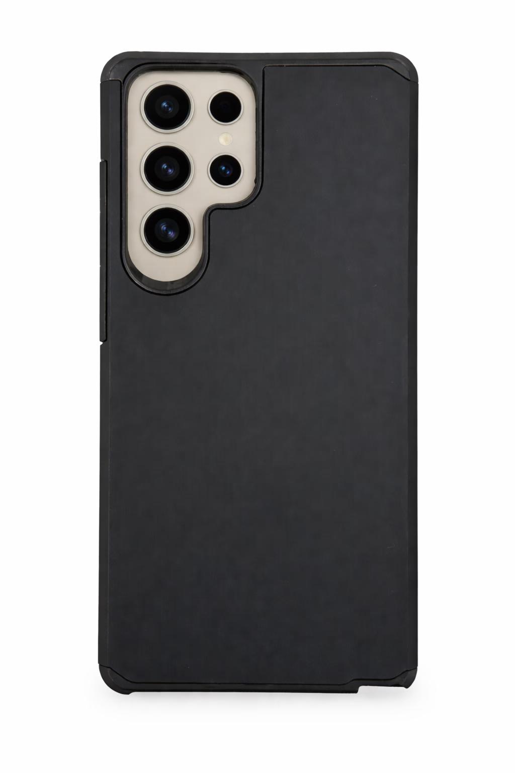 Samsung S24 Ultra - Sleek Armor Case - Black
