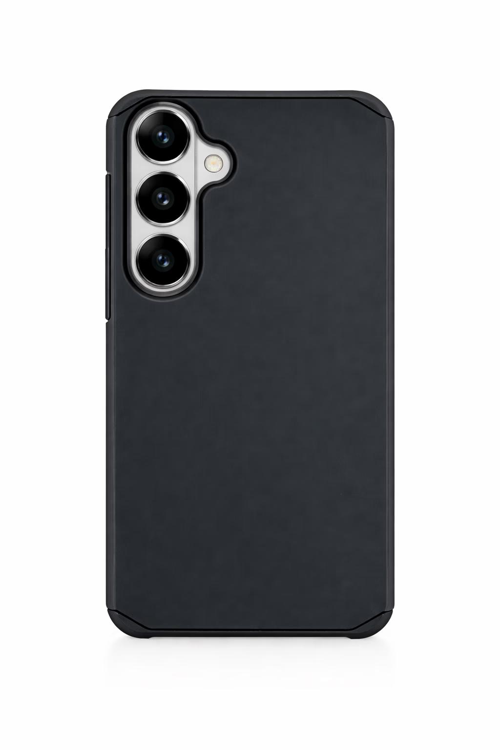 Samsung S25 - Sleek Armor Case - Black