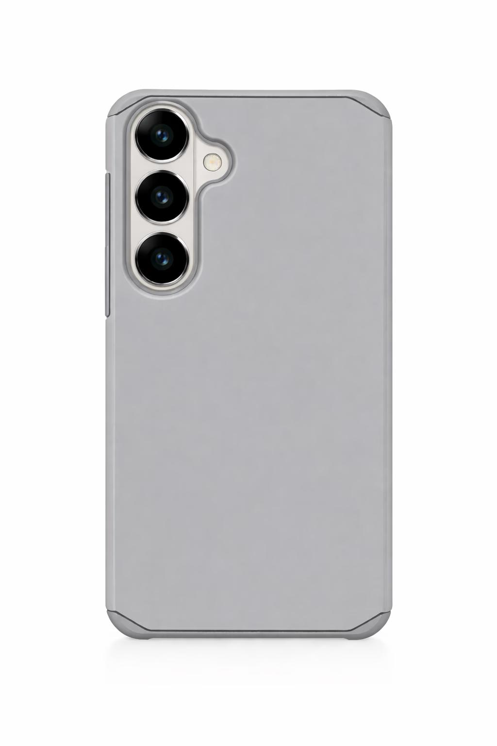 Samsung S25 - Sleek Armor Case - Grey