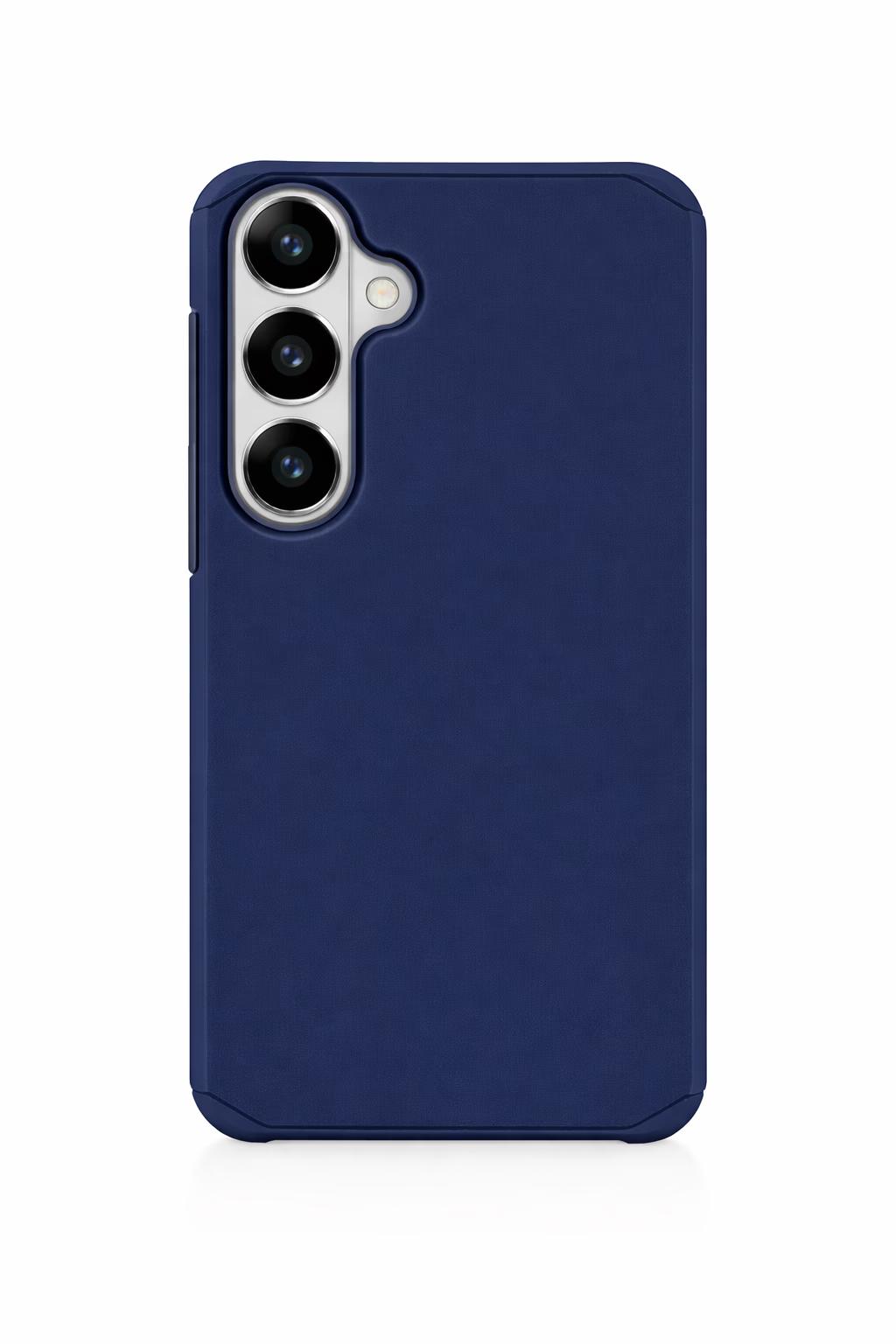 Samsung S25 - Sleek Armor Case - Navy Blue