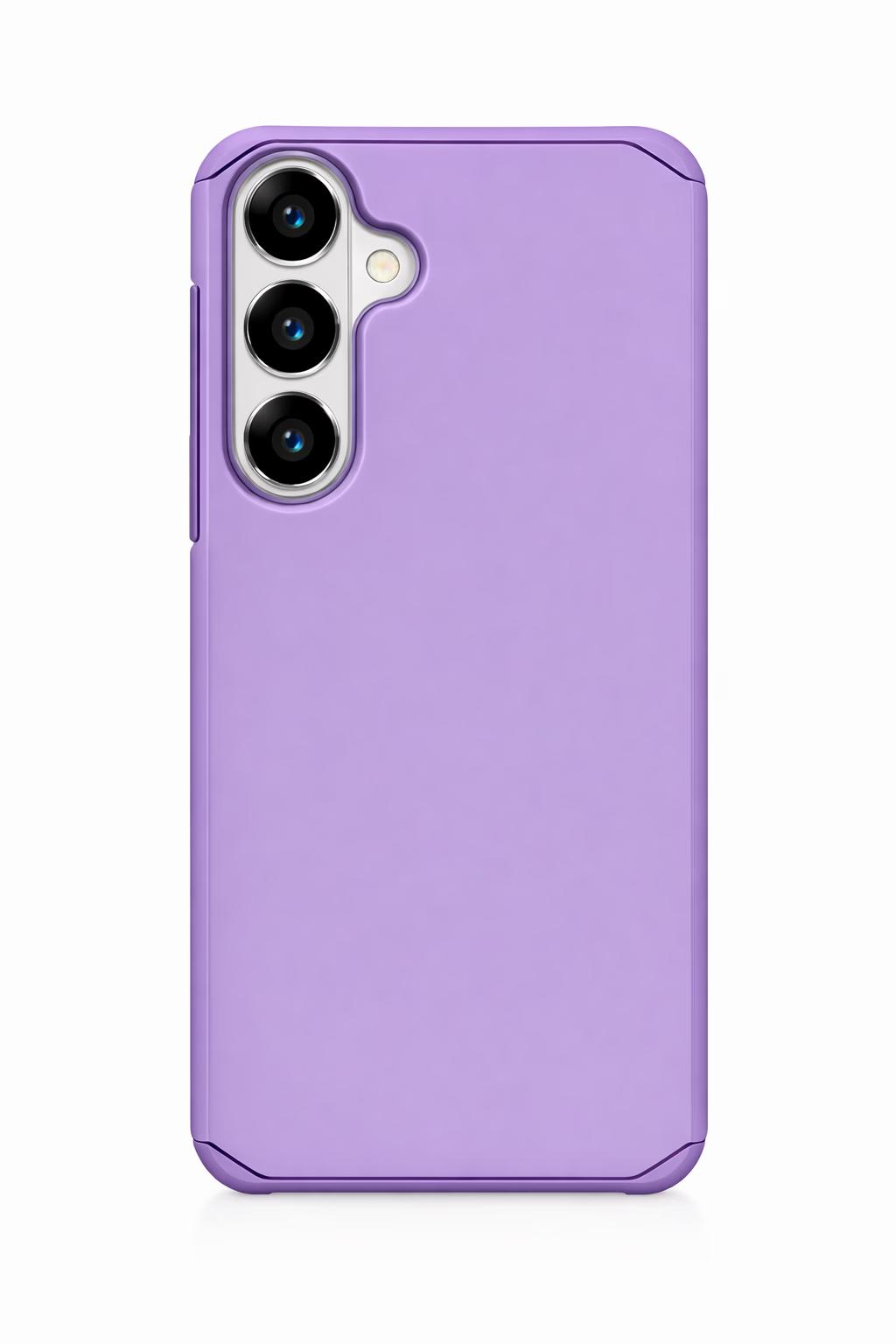 Samsung S25 - Sleek Armor Case - Purple