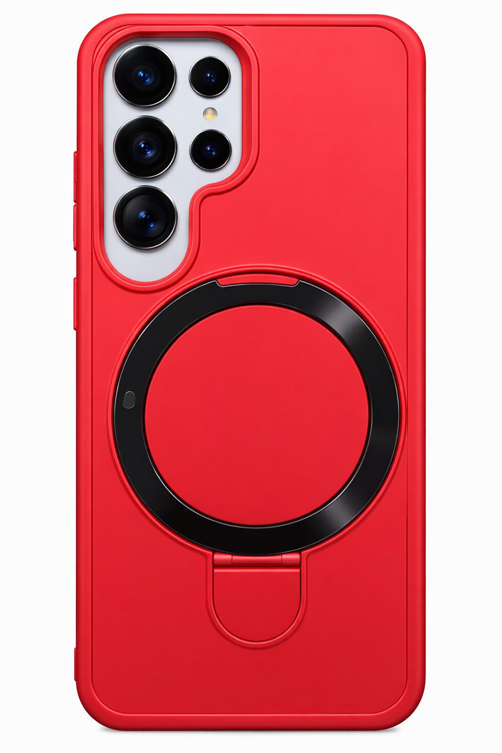 Samsung S24 Ultra - Frosty w/ MagSafe - Red