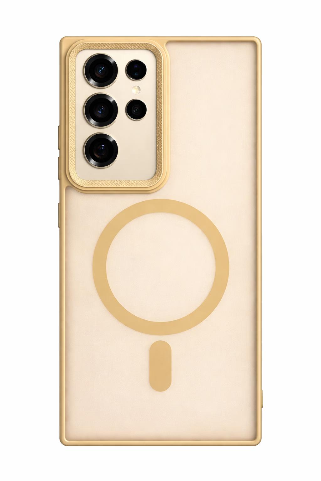 Samsung S23 Ultra - Smoke MagSafe - Gold