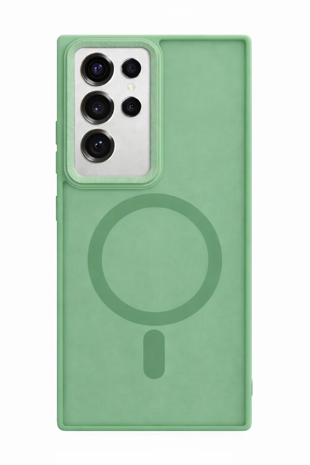 Samsung S24 Ultra - Smoke MagSafe - Green