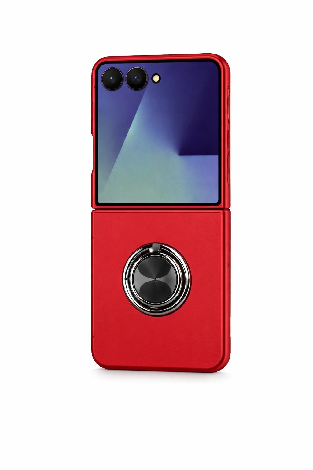 Samsung Z Flip 7/8 - Invisible Ring  - Red