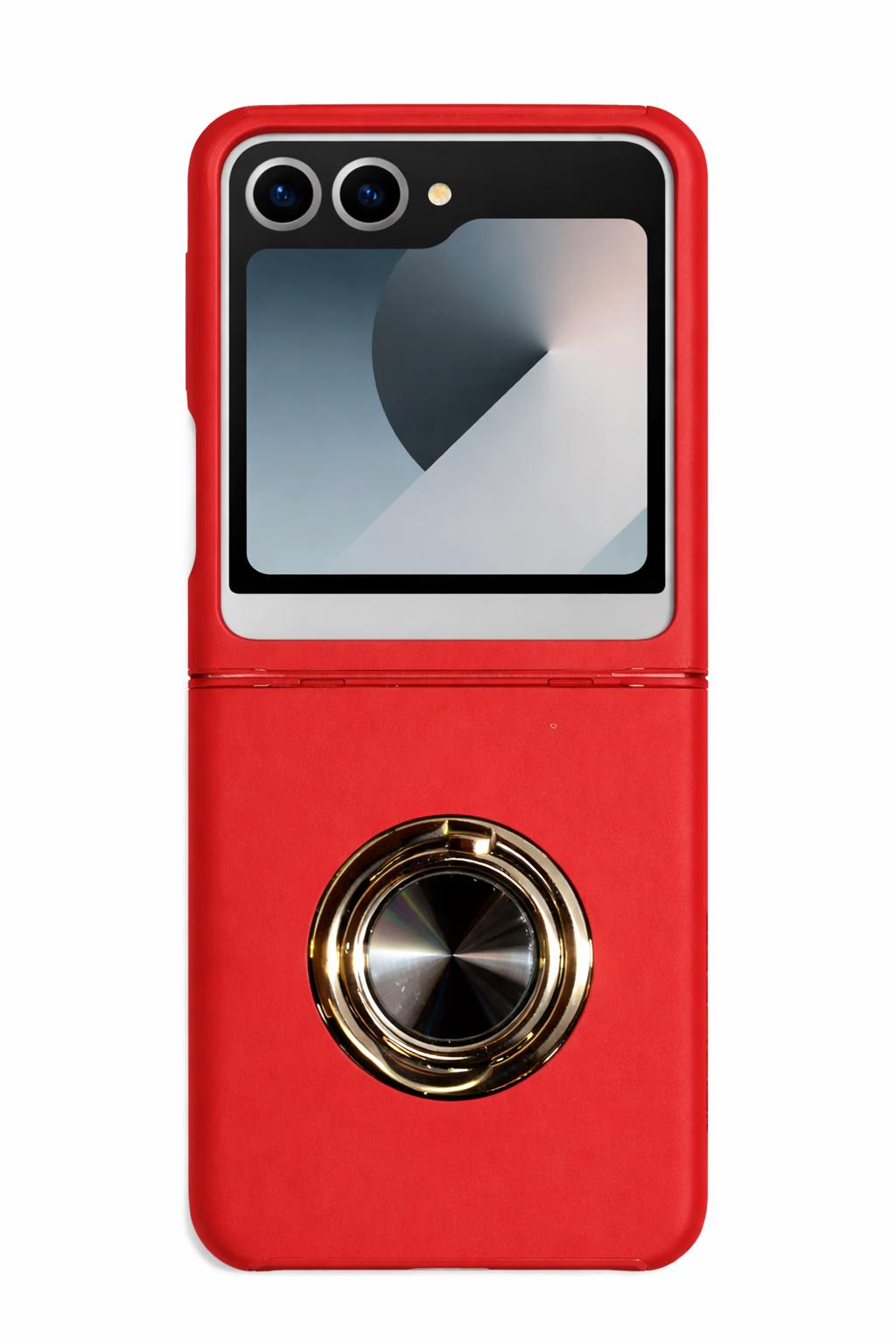 Samsung Z Flip 6 - Invisible Ring  - Red