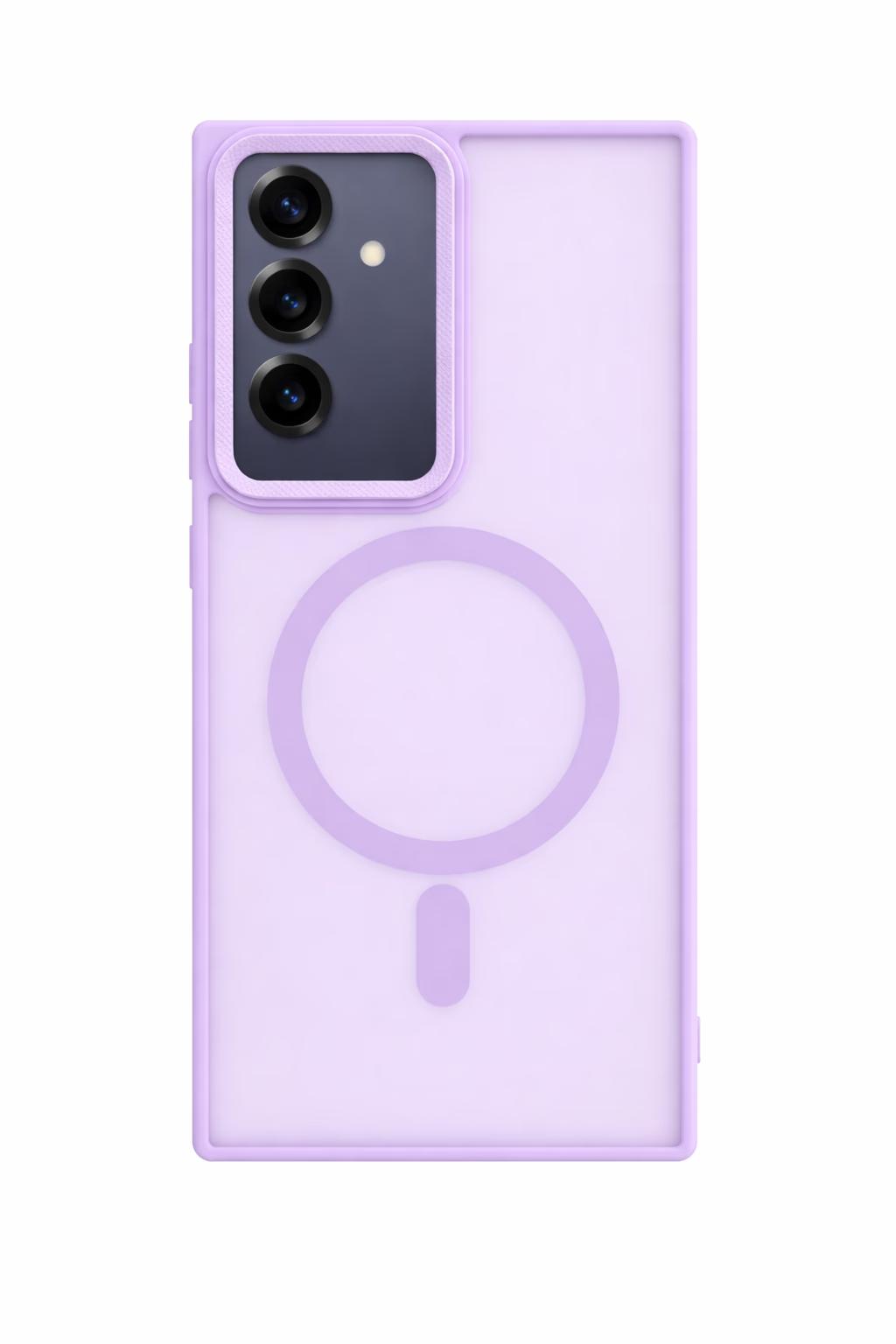 Samsung S25 Edge - Smoke MagSafe - Light Purple