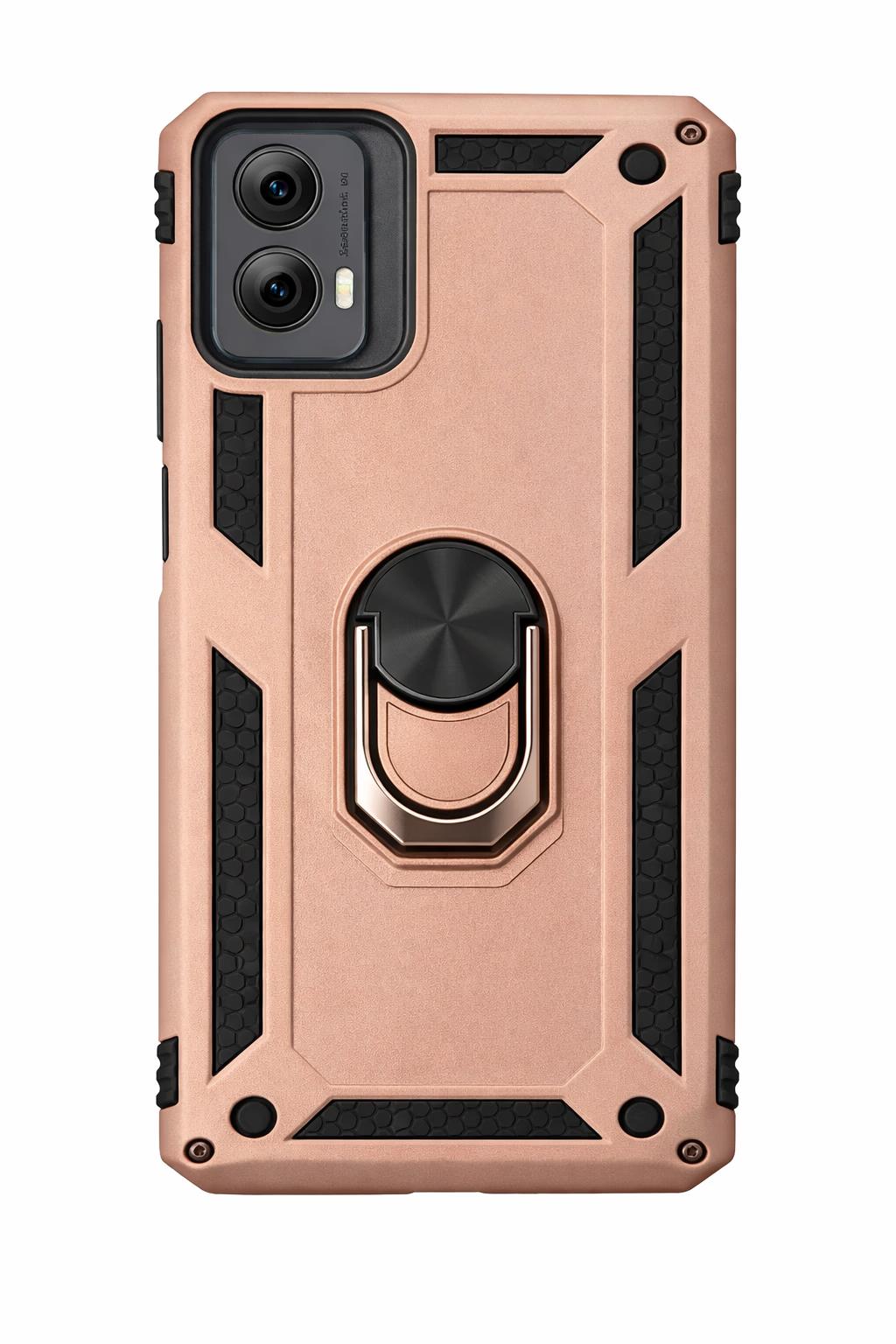 Motorola G-Play/G-5G (2024) - Army Ring - Rose Gold