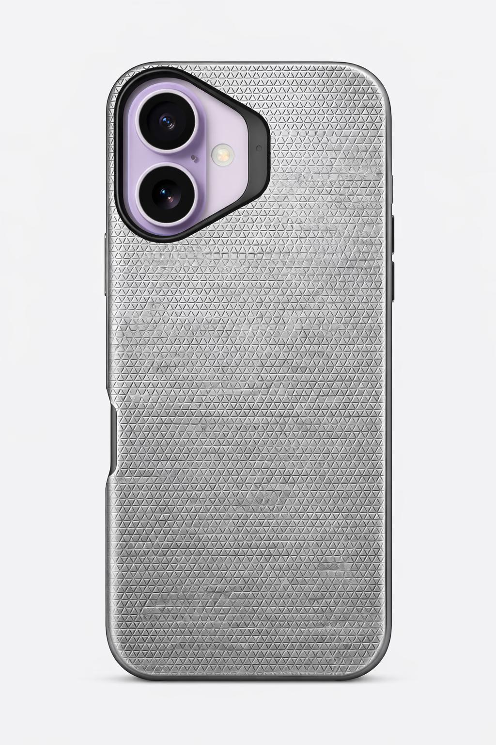 iPhone 17 - Dotted Case - Silver