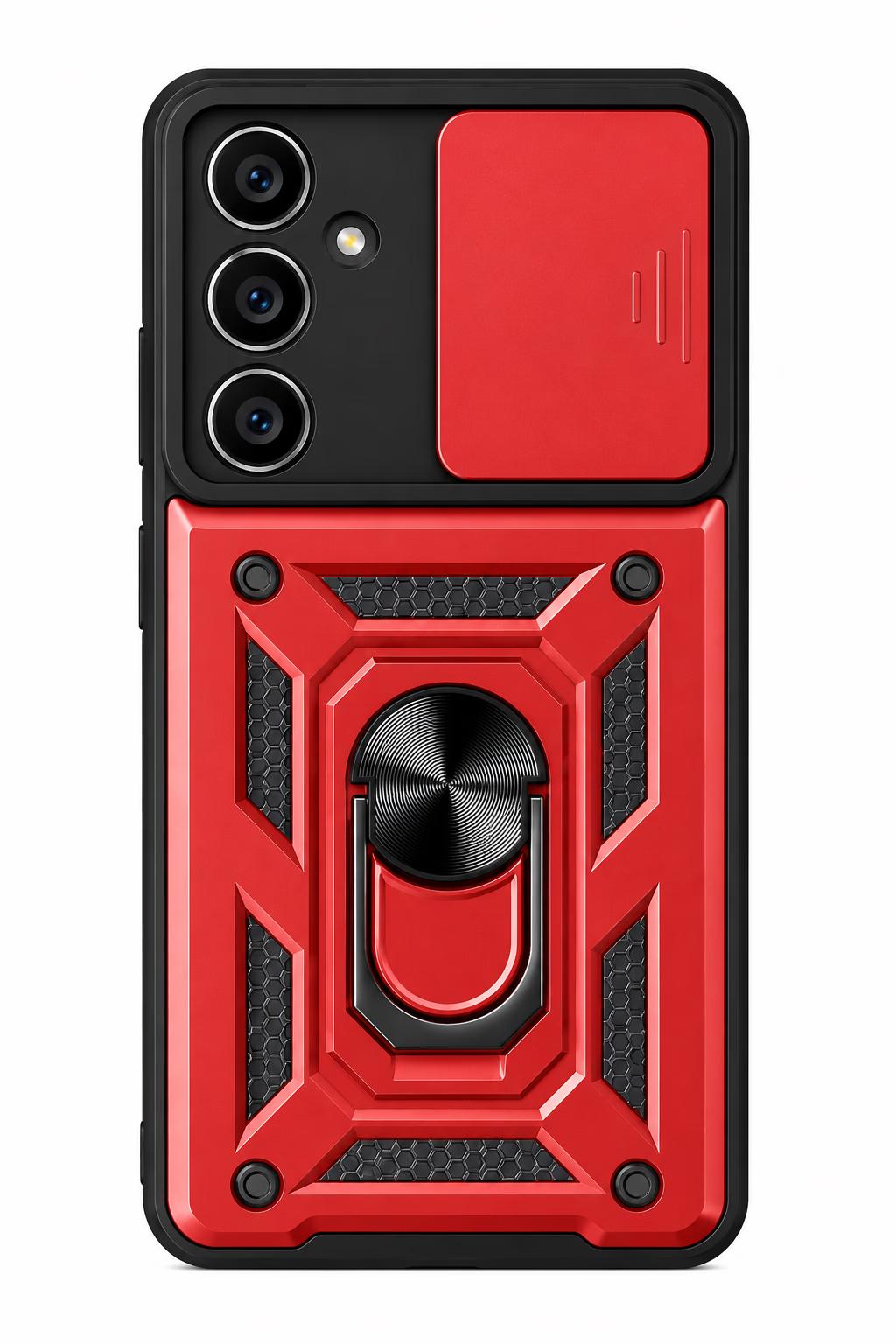 Samsung A71 - Army Ring - Red