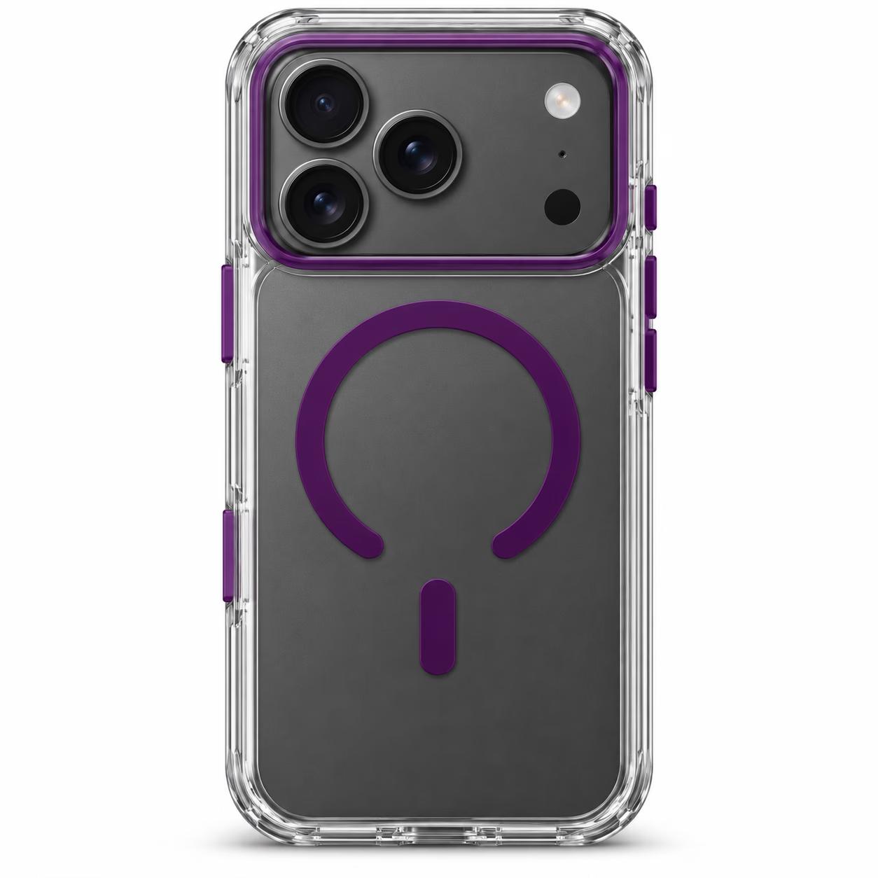 iPhone 17 Pro/18 Pro - Gummy MagArmor - Purple
