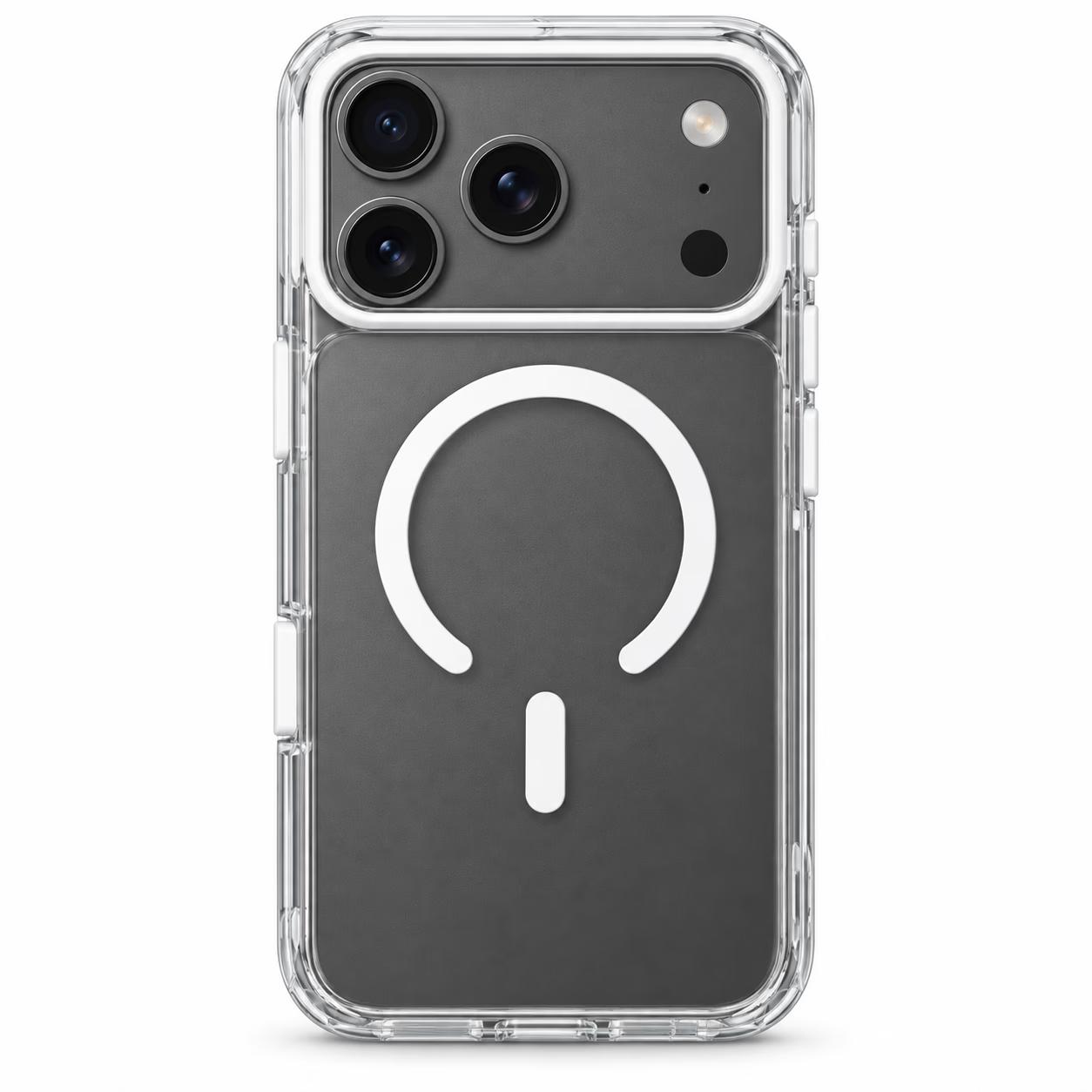 iPhone 17 Pro Max/18 Pro Max - Gummy MagArmor - White
