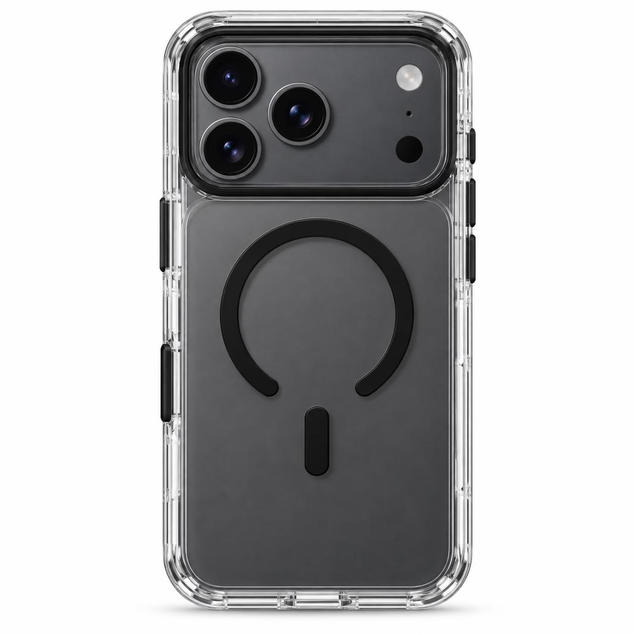 iPhone 17 Pro Max/18 Pro Max - Gummy MagArmor - Black