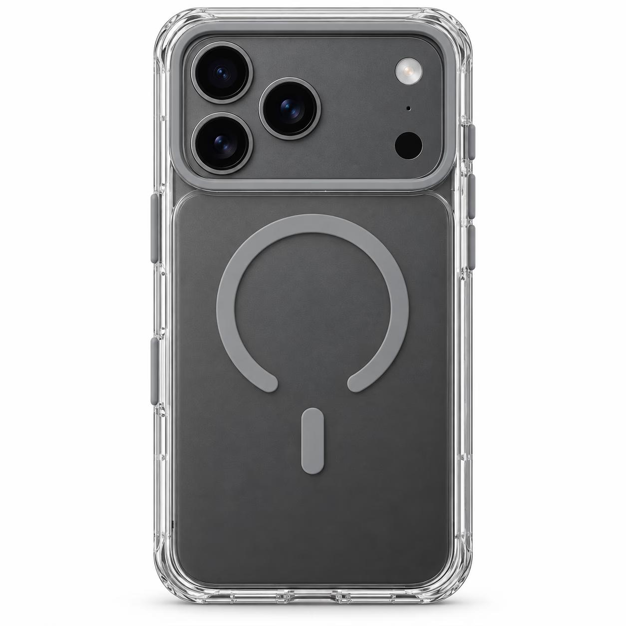 iPhone 17 Pro/18 Pro - Gummy MagArmor - Grey