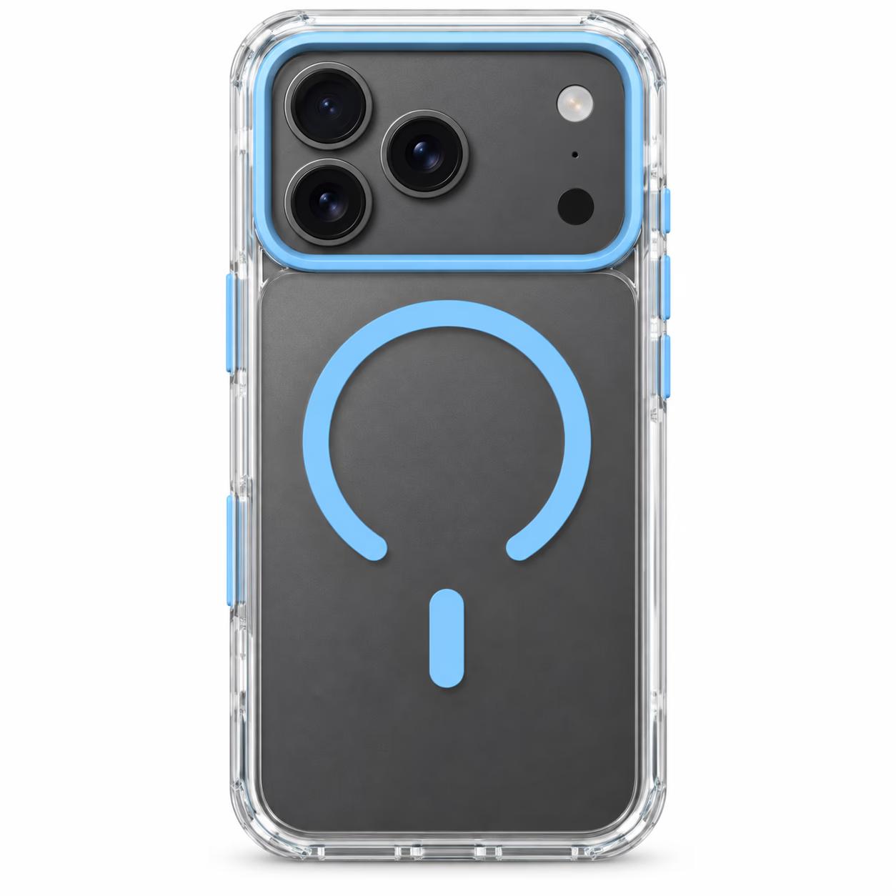 iPhone 17 Pro/18 Pro - Gummy MagArmor - Light Blue