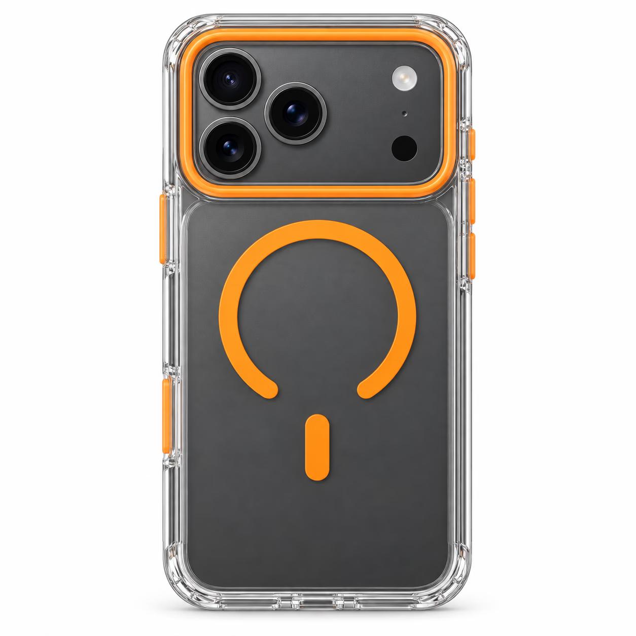 iPhone 17 Pro/18 Pro - Gummy MagArmor - Orange