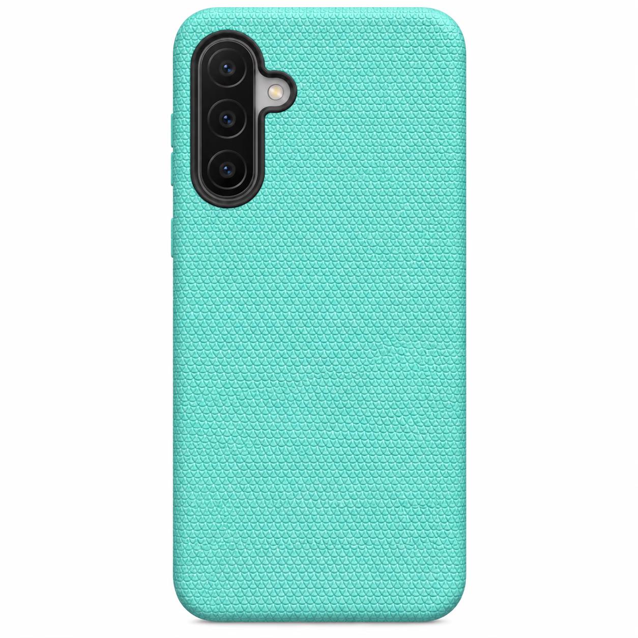 Samsung A37/A18/A56/A36 - Dotted Case - Teal