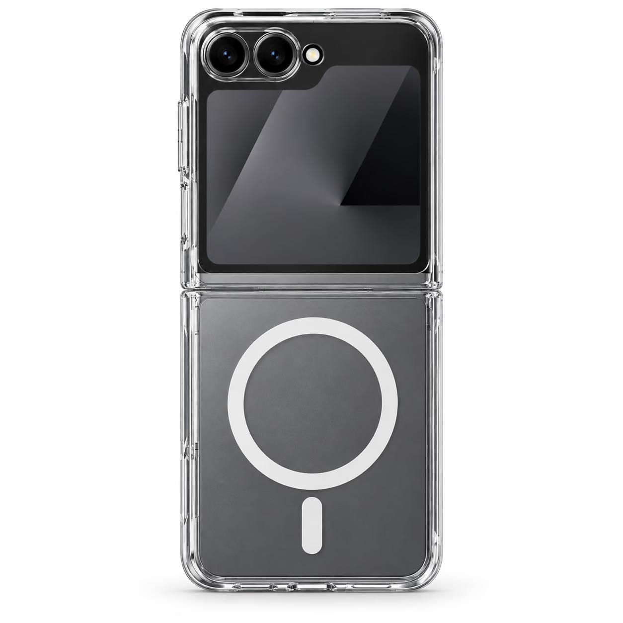 Samsung Z-Flip 7/8 - MagSafe Acrylic Hard Case - Clear