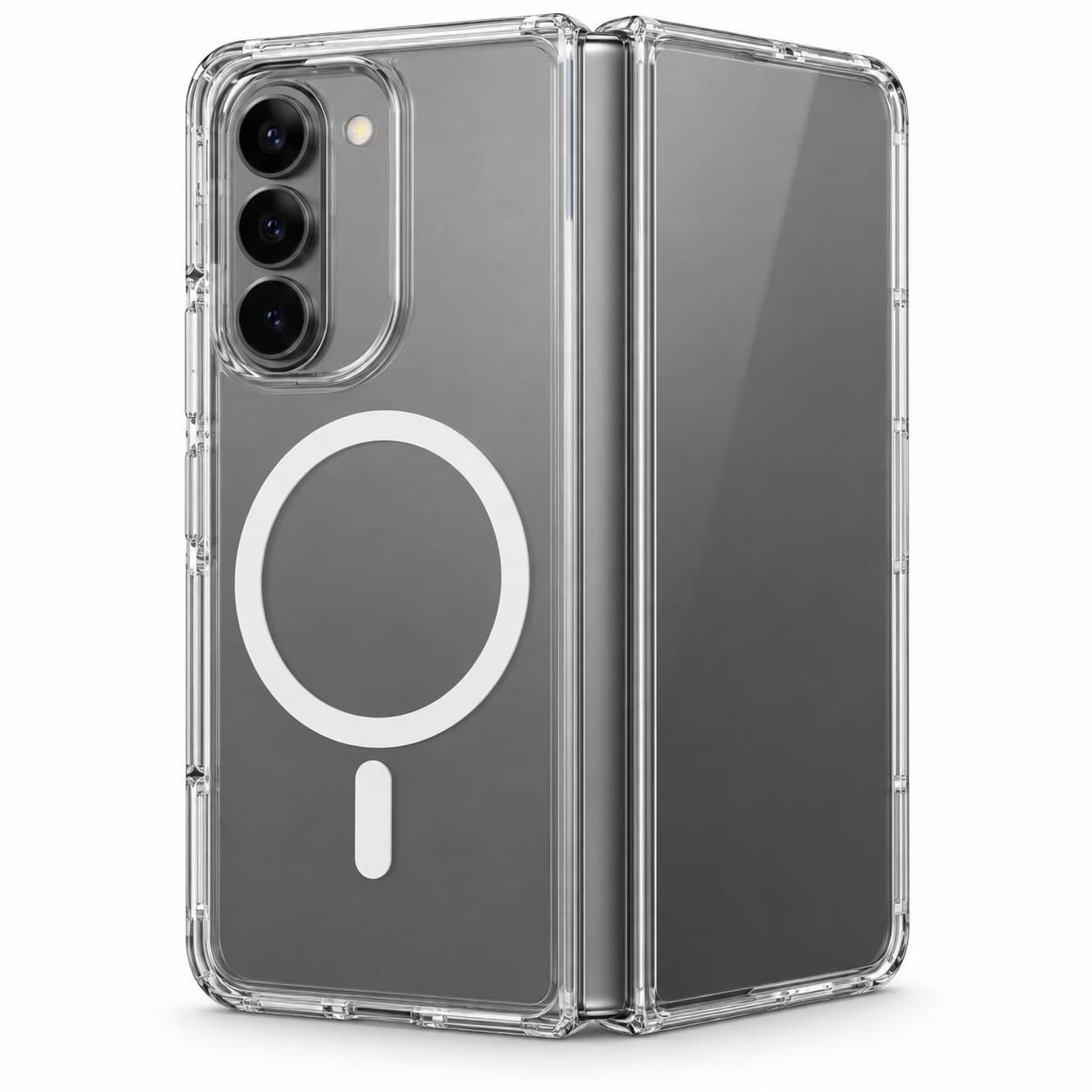 Samsung Z-Fold 8 - MagSafe Acrylic Hard Case - Clear