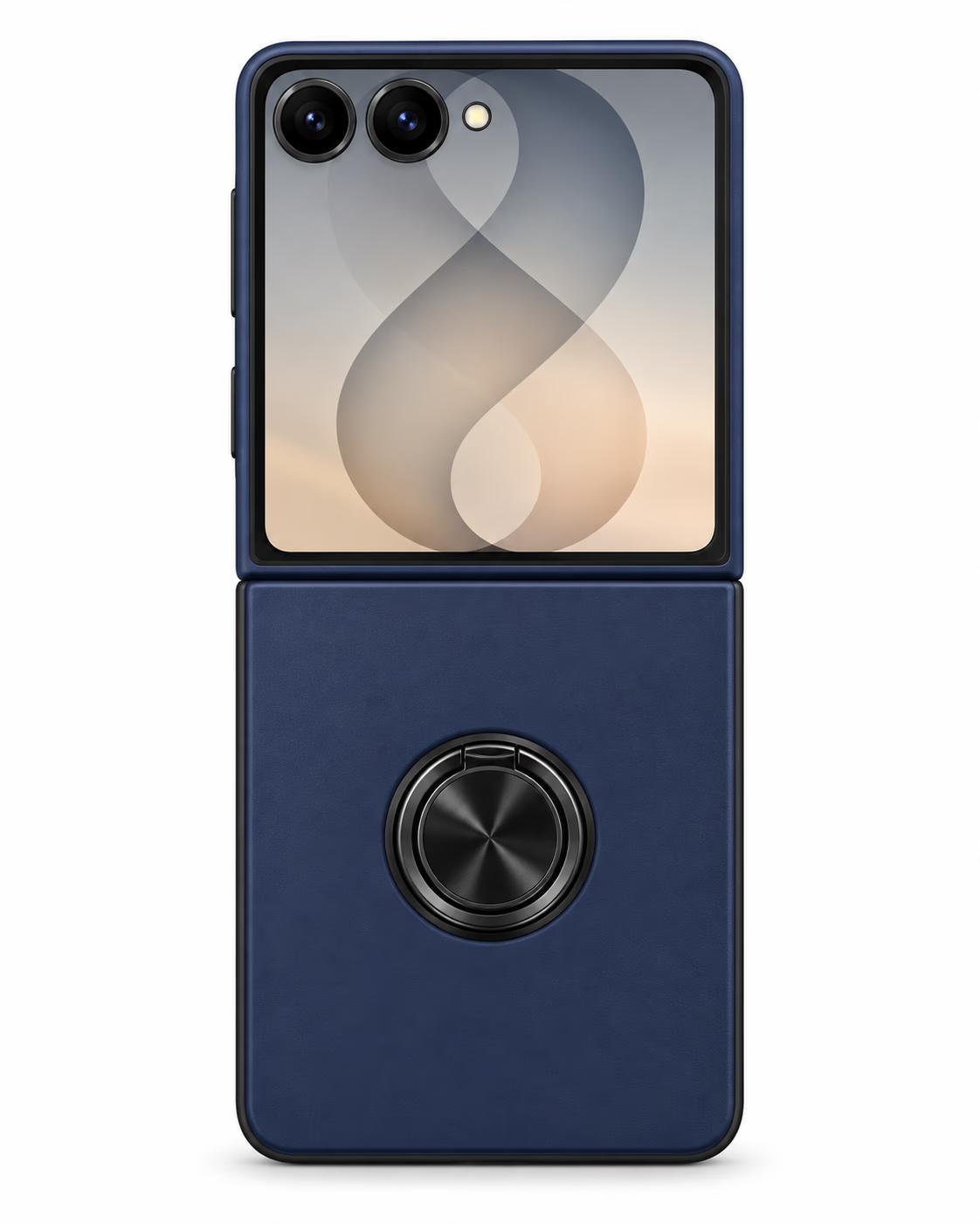 Samsung Z Flip 7/8 - Invisible Ring  - Navy Blue