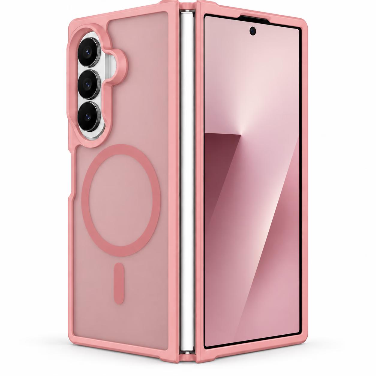Samsung Z-Fold 8 - Smoke MagSafe - Pink