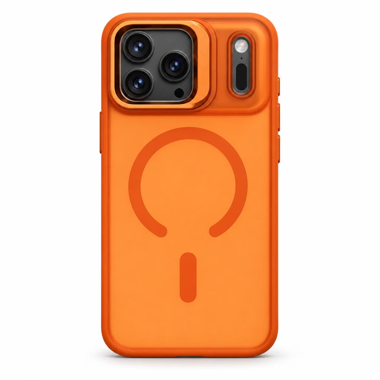 iPhone 17 Pro/18 Pro - CamStand MagCase - Orange