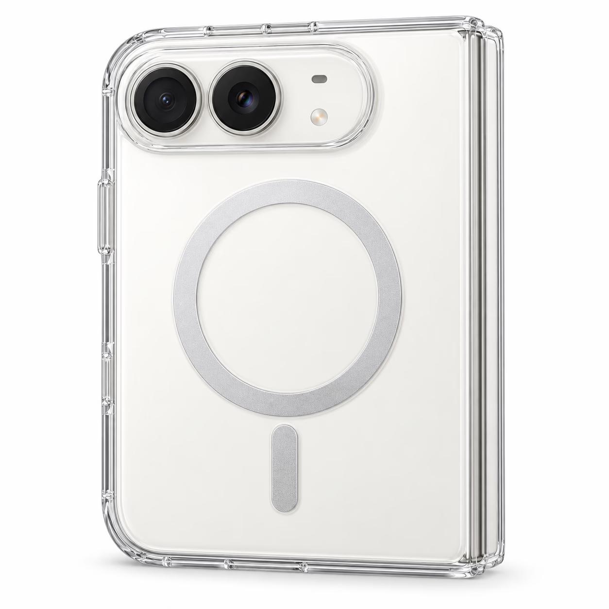 iPhone 18 Fold - MagSafe Acrylic Hard Case - Clear