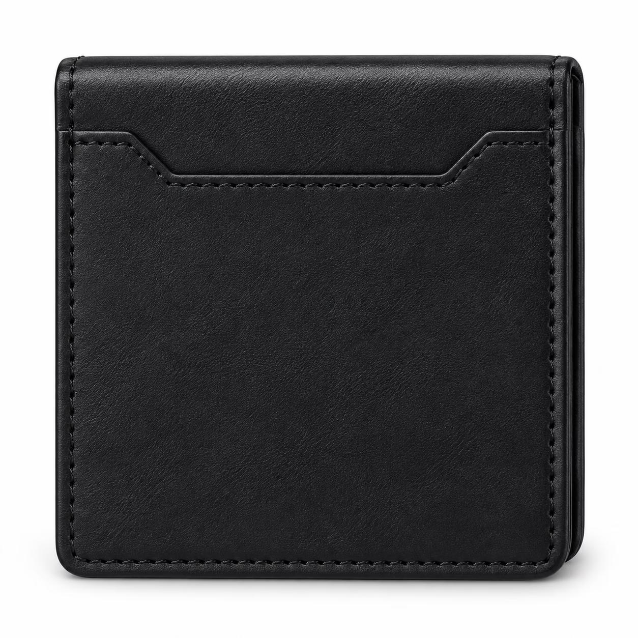Samsung Flip 8 - Classic Leather Wallet - Black