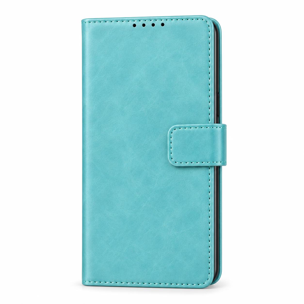 Samsung S23 - Classic Leather Wallet - Teal